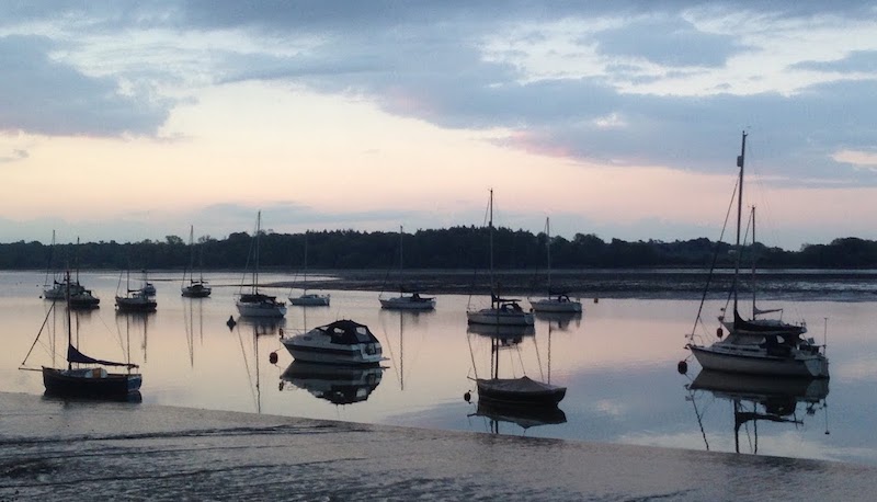 The view from the Maybush alone makes it a contendor for one of the Best Restaurants in Suffolk