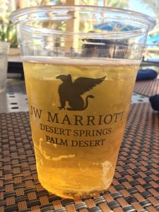Beer at the JW Marriott Palm Springs
