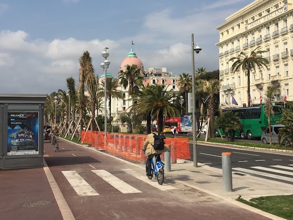 Upgrades to the Promenade des Anglais , Nice