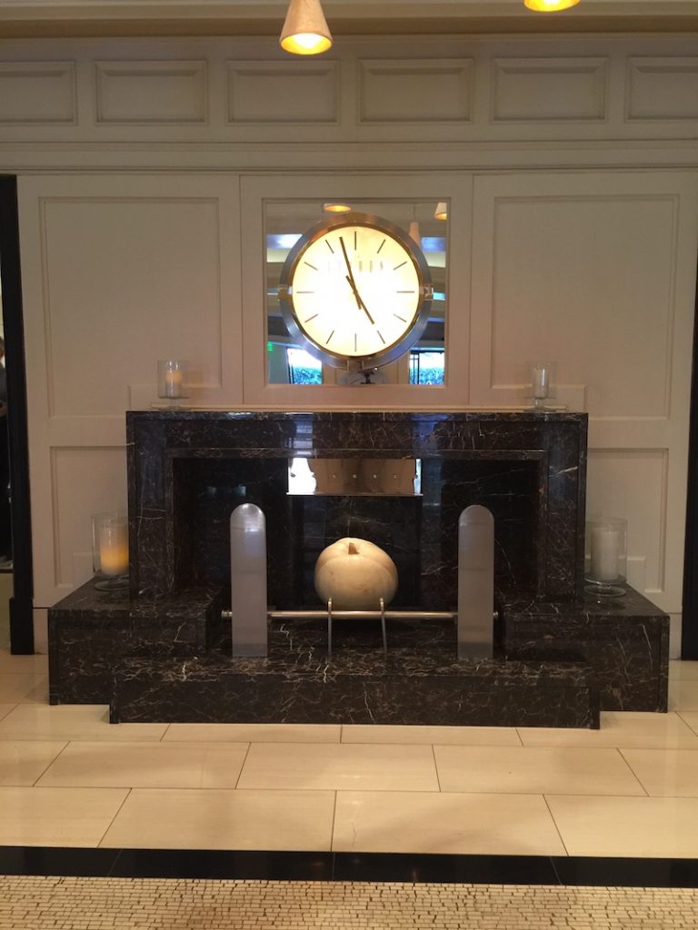 The London West Hollywood Fireplace