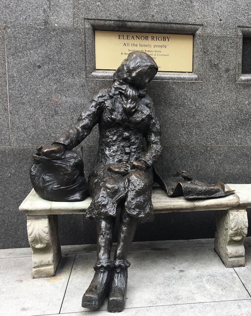 Eleanor Rigby Beatles Statue