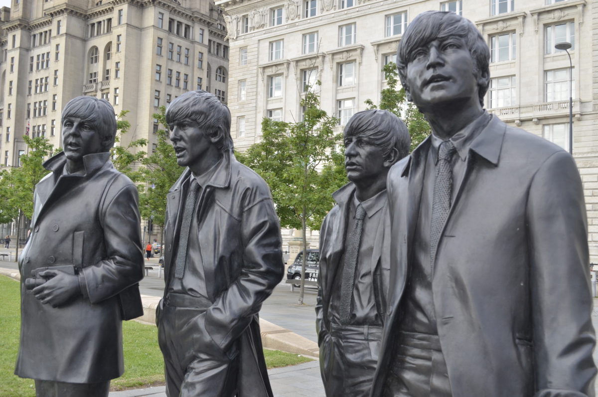 Beatles Statue Close Up