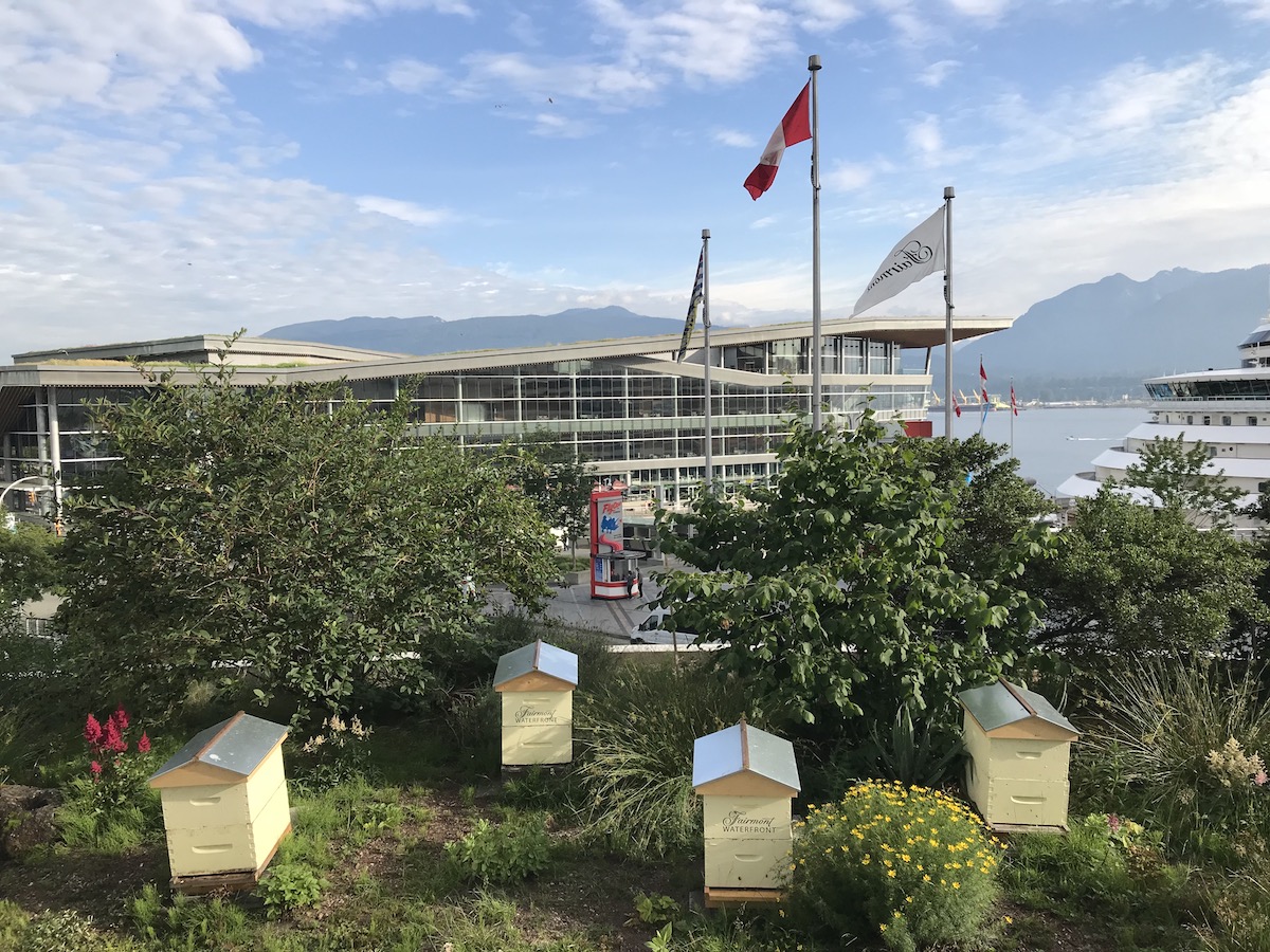 Fairmont Waterfront Vancouver Bee Hives