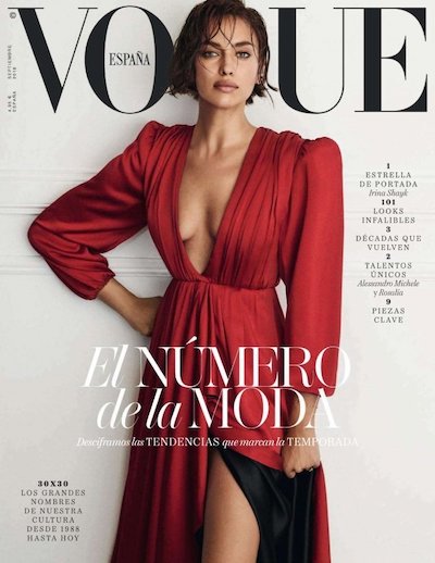 Irina Shyk Vogue Cover